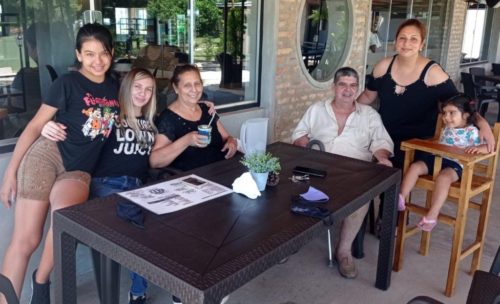 Homestay accommodation with a Paraguayan family